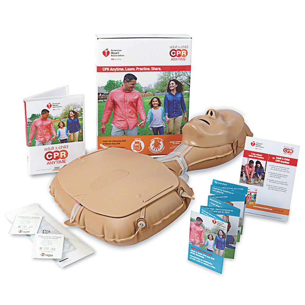 AHA 2015 Adult/Child CPR Anytime - English/Spanish