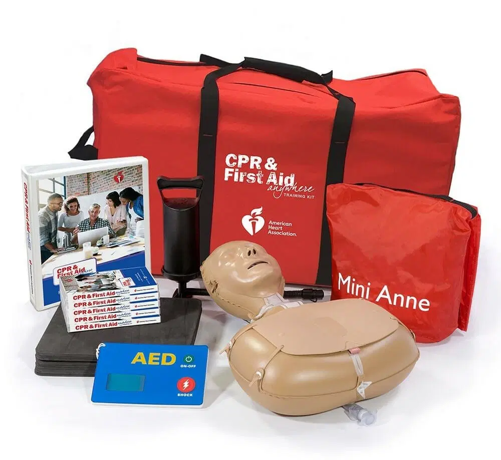 2015 AHA CPR & First Aid Anywhere Training Kit