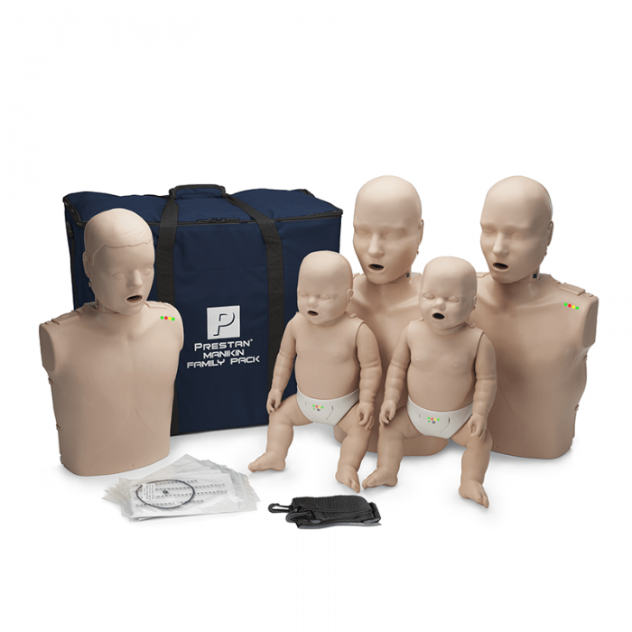 PRESTAN Manikin Professional Family Pack with CPR Monitor