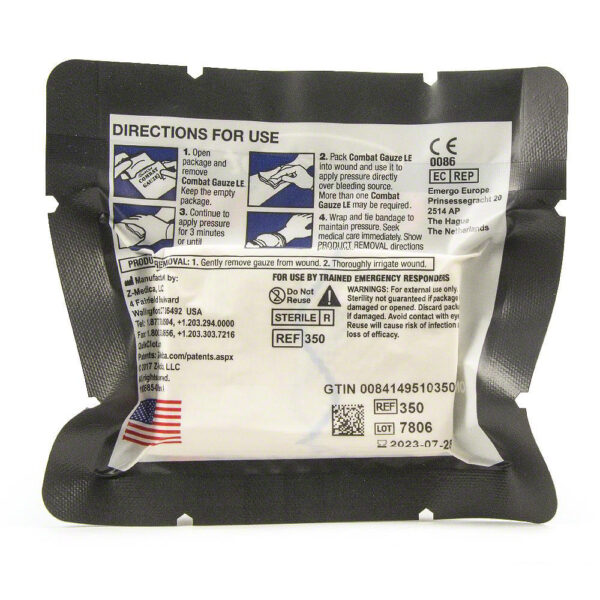 QuikClot Combat Gauze LE by Z-Medica - Image 2