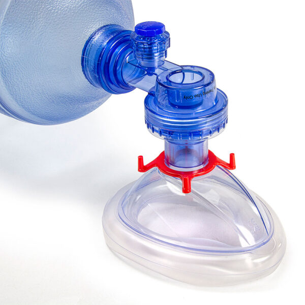 WNL Practi-MASK Bag Valve CPR Training Mask 4-Pack by WNL Products - Image 3