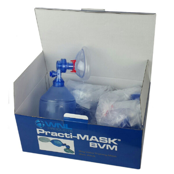 WNL Practi-MASK Bag Valve CPR Training Mask 4-Pack by WNL Products - Image 6