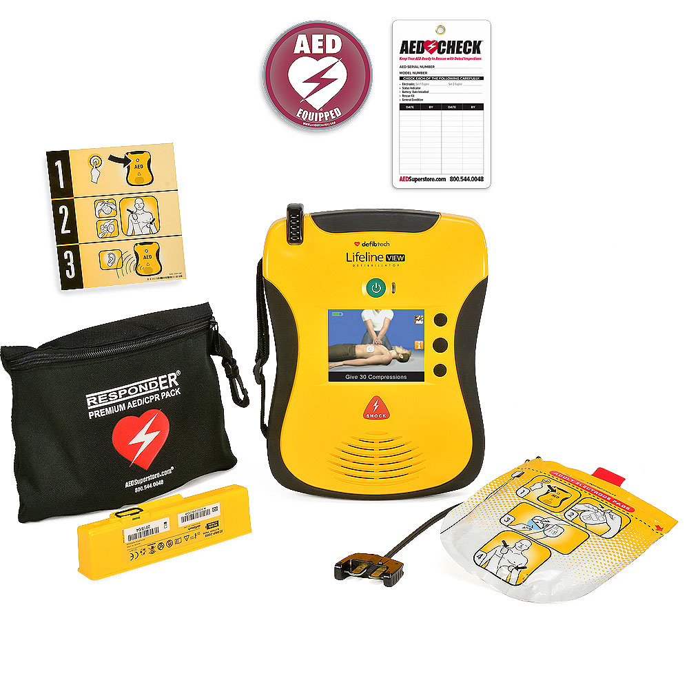 Defibtech Lifeline View AED