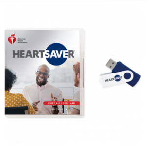 AHA 2025 Heartsaver First Aid CPR AED Course Videos on USB Drive