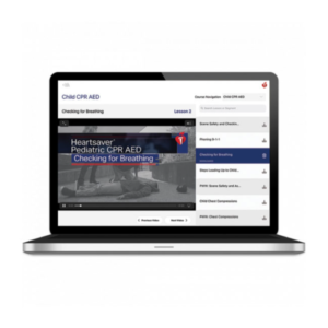 AHA 2025 Heartsaver Pediatric First Aid CPR AED Course Digital Videos