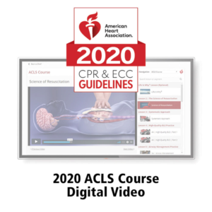 AHA 2025 ACLS Course Online Streaming Video Key Code